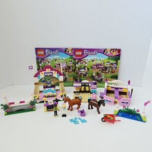 LEGO Friends 41057 Heartlake Horse Show Set w/ Instructions & Mini Dolls